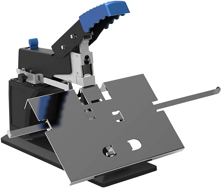 JKSVTF Desktop Saddle Stitcher, Flat Riding Dual-use Book Center Stapler, Large Thick Binding Machine