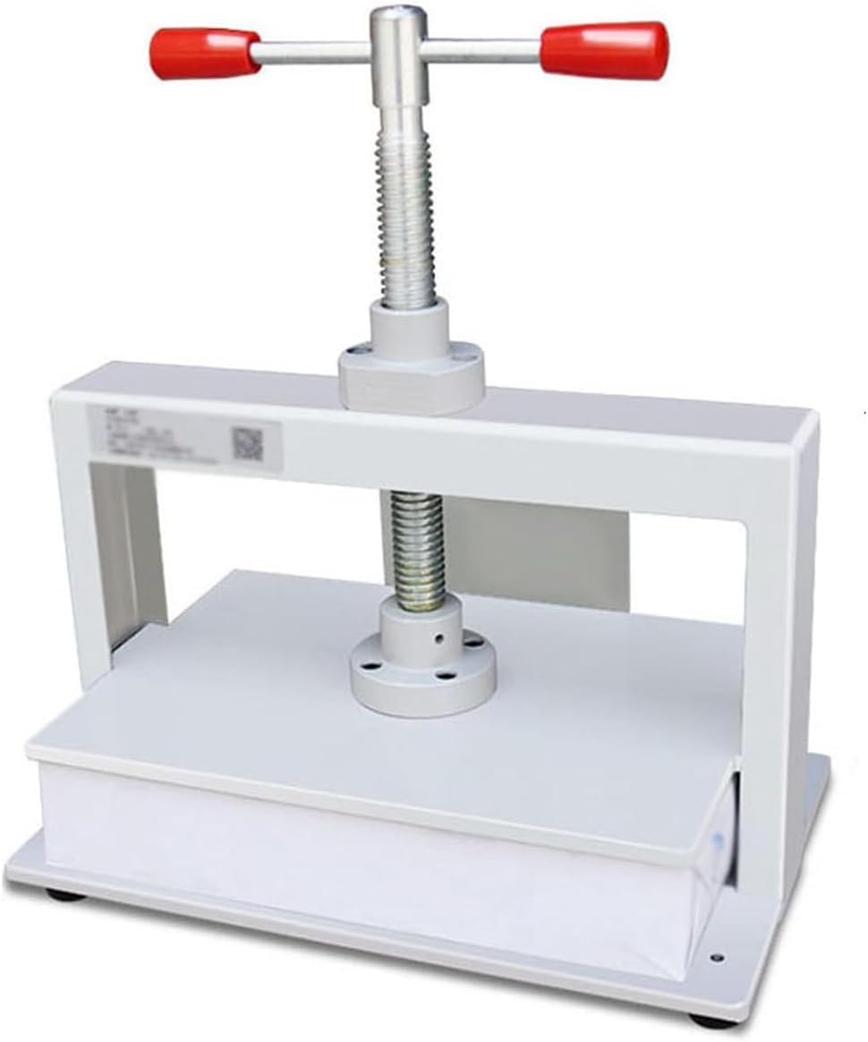 XUXIAO Bookbinding Press Machine Manual Bookbinding Press, Manual Book Flattening Nipping Machine, Flattening Papermaking Machine 1500kg Pressure