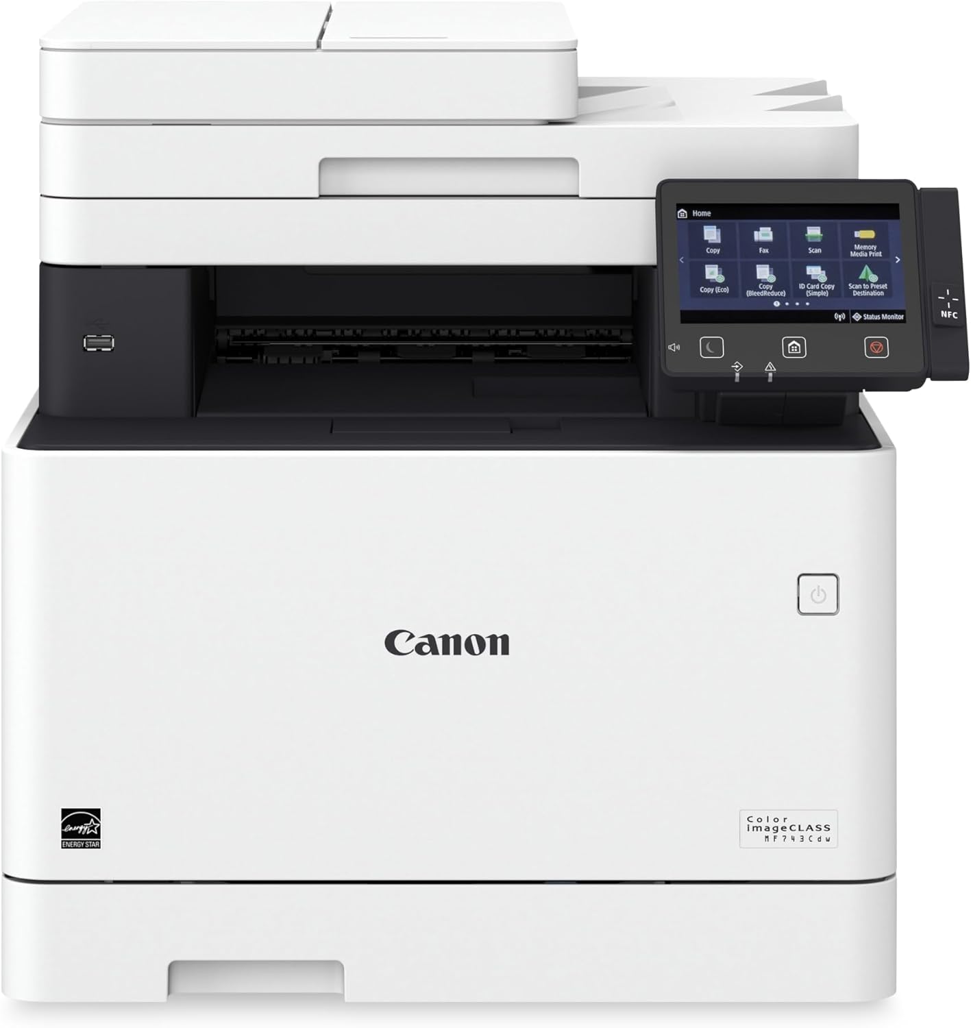 Color imageCLASS MF743Cdw - All-in-One, Wireless, Mobile-Ready, Duplex Laser Printer with NFC (Near Field Communication) and 3 Year Warranty