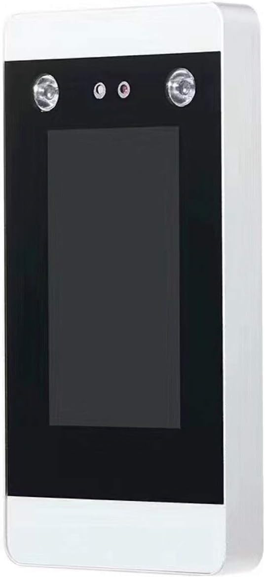 IIPOSAQQ Attending Machine Dynamic Face Recognition Access Control Time Attendance Office Electronic Access Controller 4.3 Inch Touch Screen for Small and Medium Enterprises