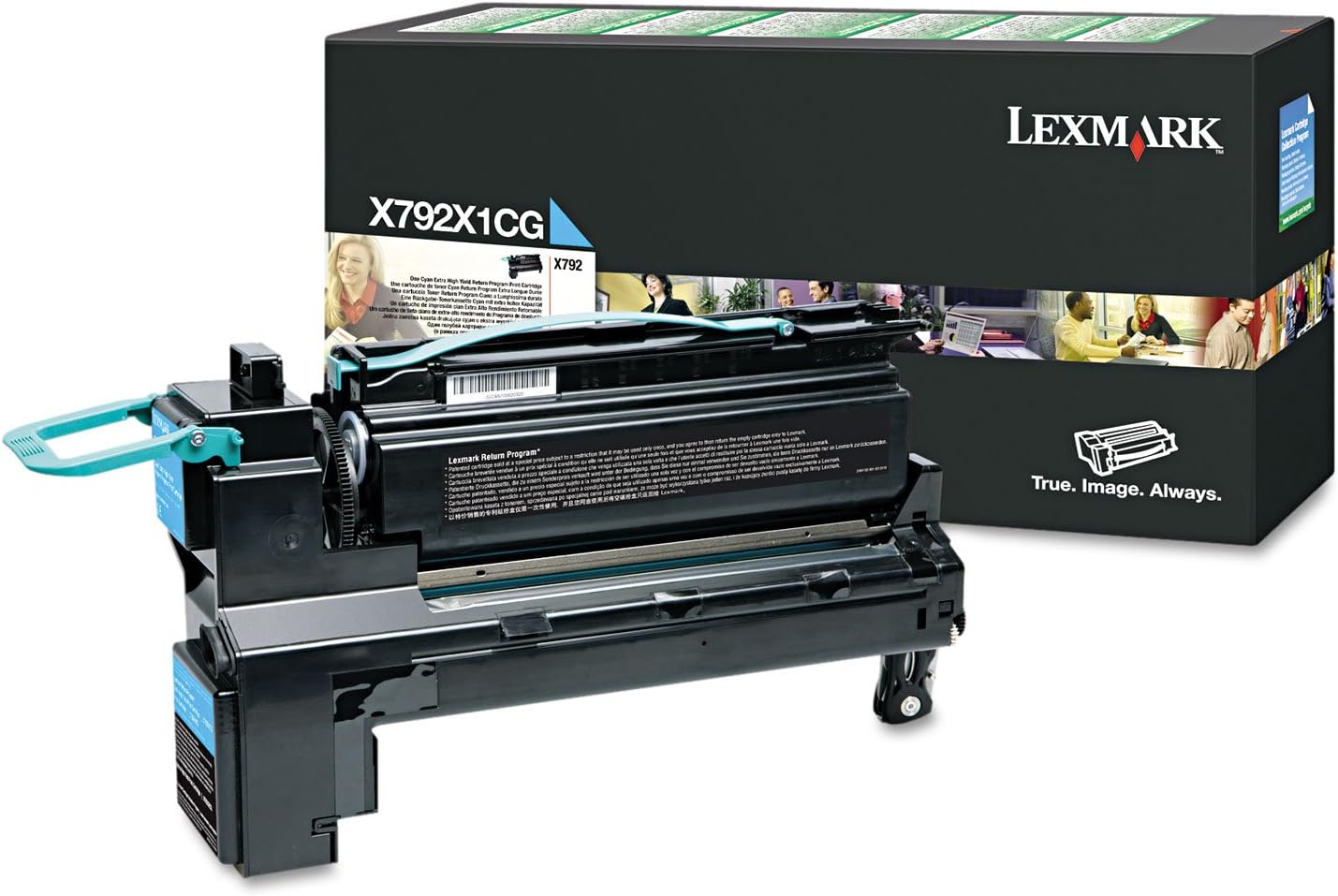 LEXMARK LEXX792X1CG LEXMARK BR X792DE - 1-XHI RTN PROG CYAN