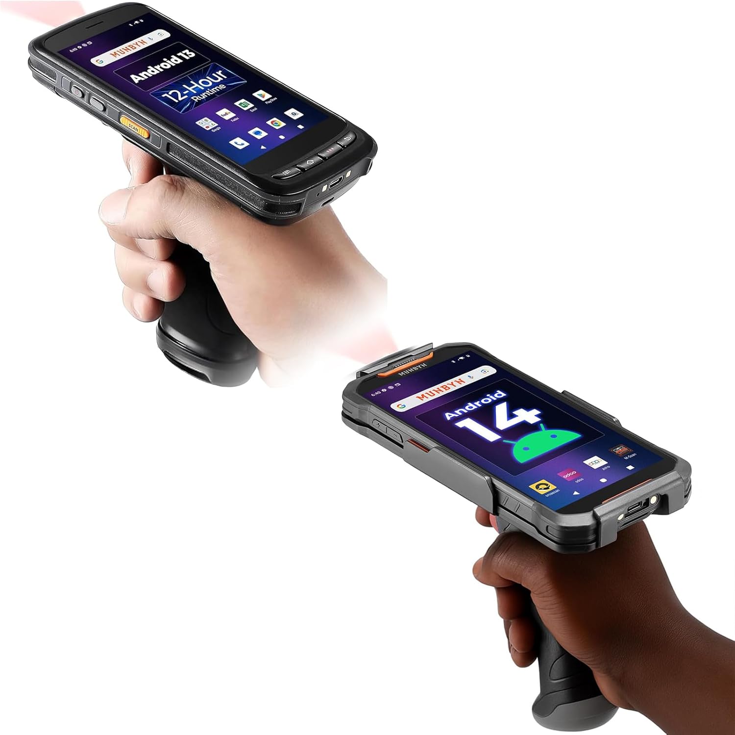 MUNBYN IPDA087P and AS01P Barcode Scanner