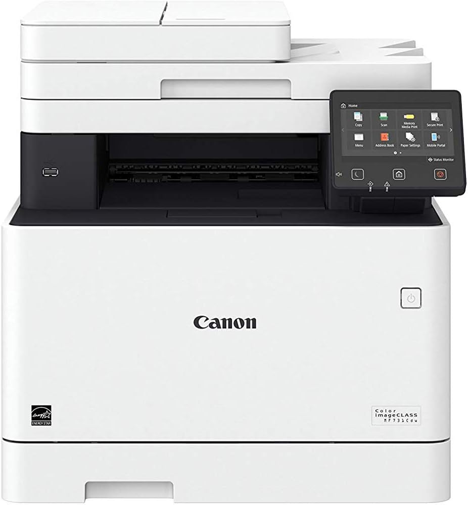Canon Color imageCLASS MF731Cdw - Multifunction, Wireless, Duplex Laser Printer (Comes with 3 Year Limited Warranty), Amazon Dash Replenishment Ready
