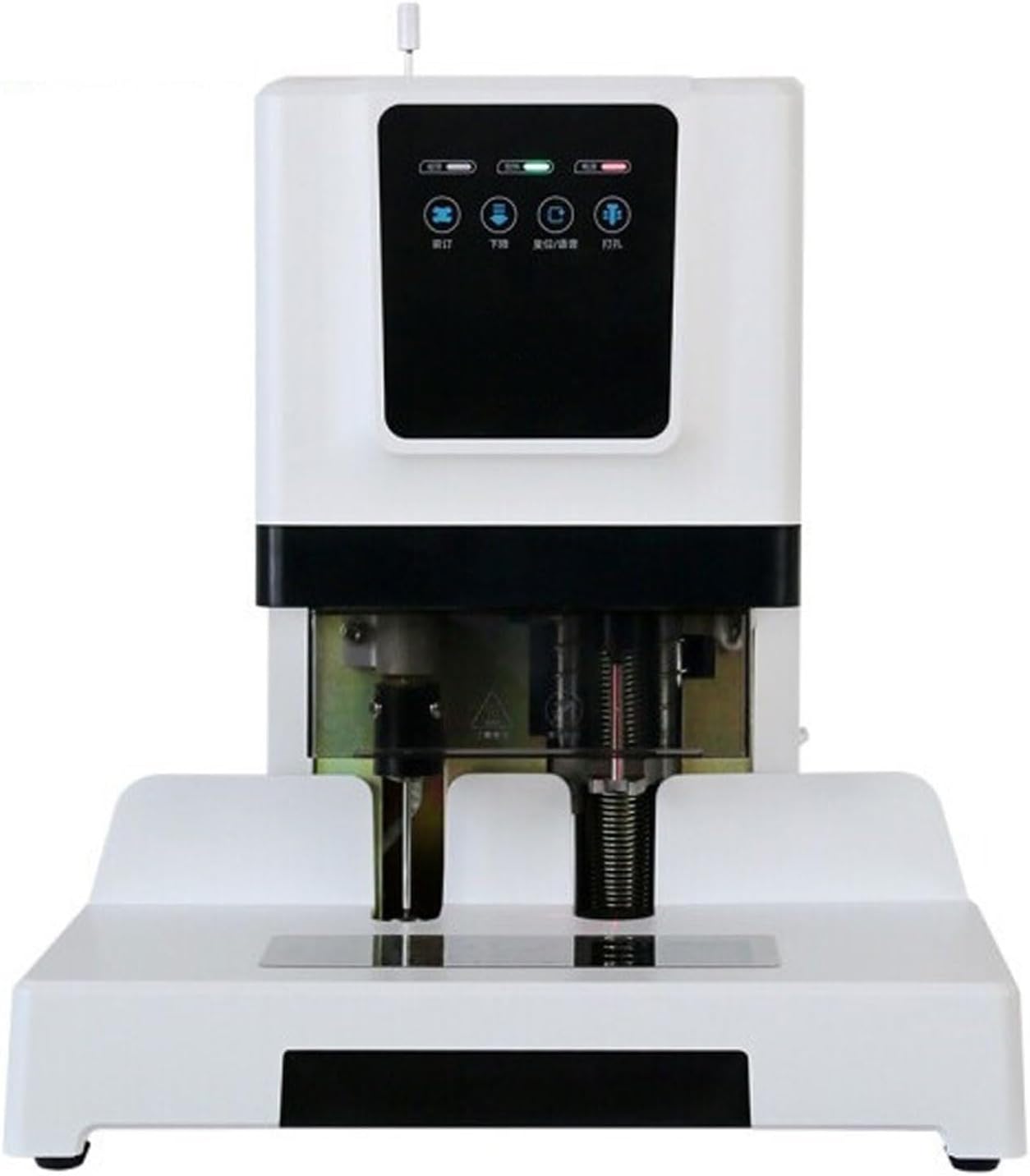 Automatic Receipt Binding Machine, 50mm Electric Hot Melt Binding, Fast 15 Seconds Silent & Accurate for Office Use