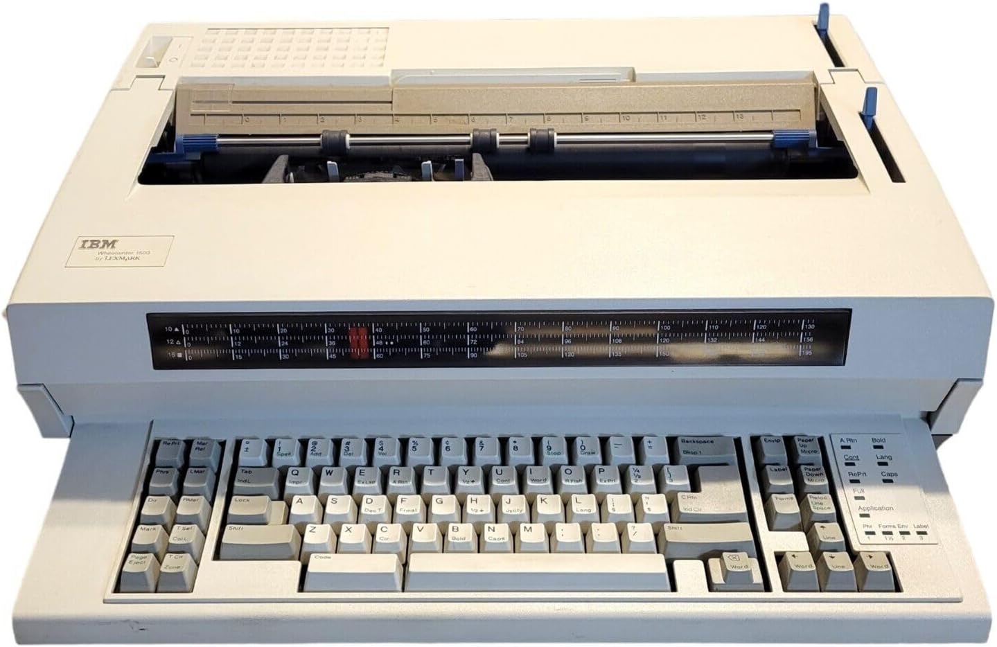 IBM WHEELWRITER 1500 By Lexmark Electronic Typewriter (Renewed)