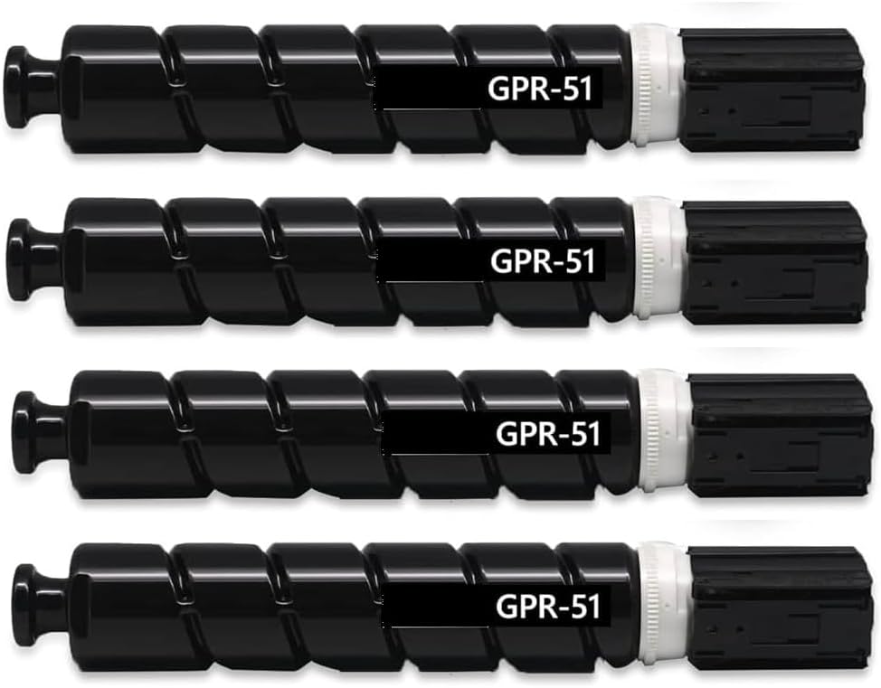 Compatible Toner Cartridge Replacement for Canon 8516B003AA (GPR-51) Black Toner Cartridge (19K YLD) for use in imageRUNNER Advance C350P (4 Pack)