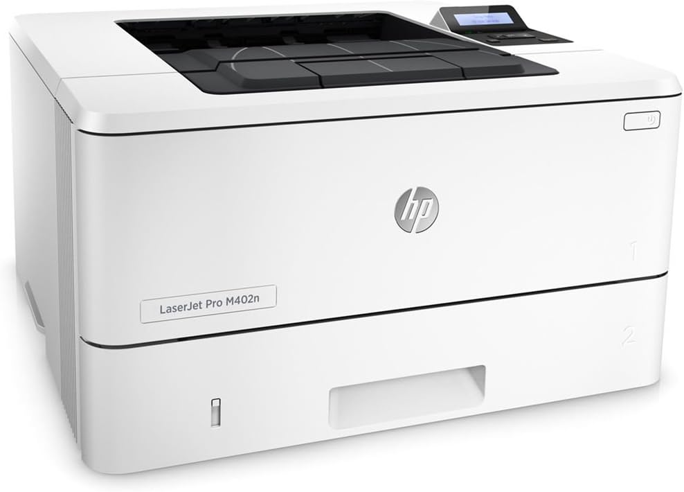 HP C5F93A#BGJ M402N Printer, White (Renewed)