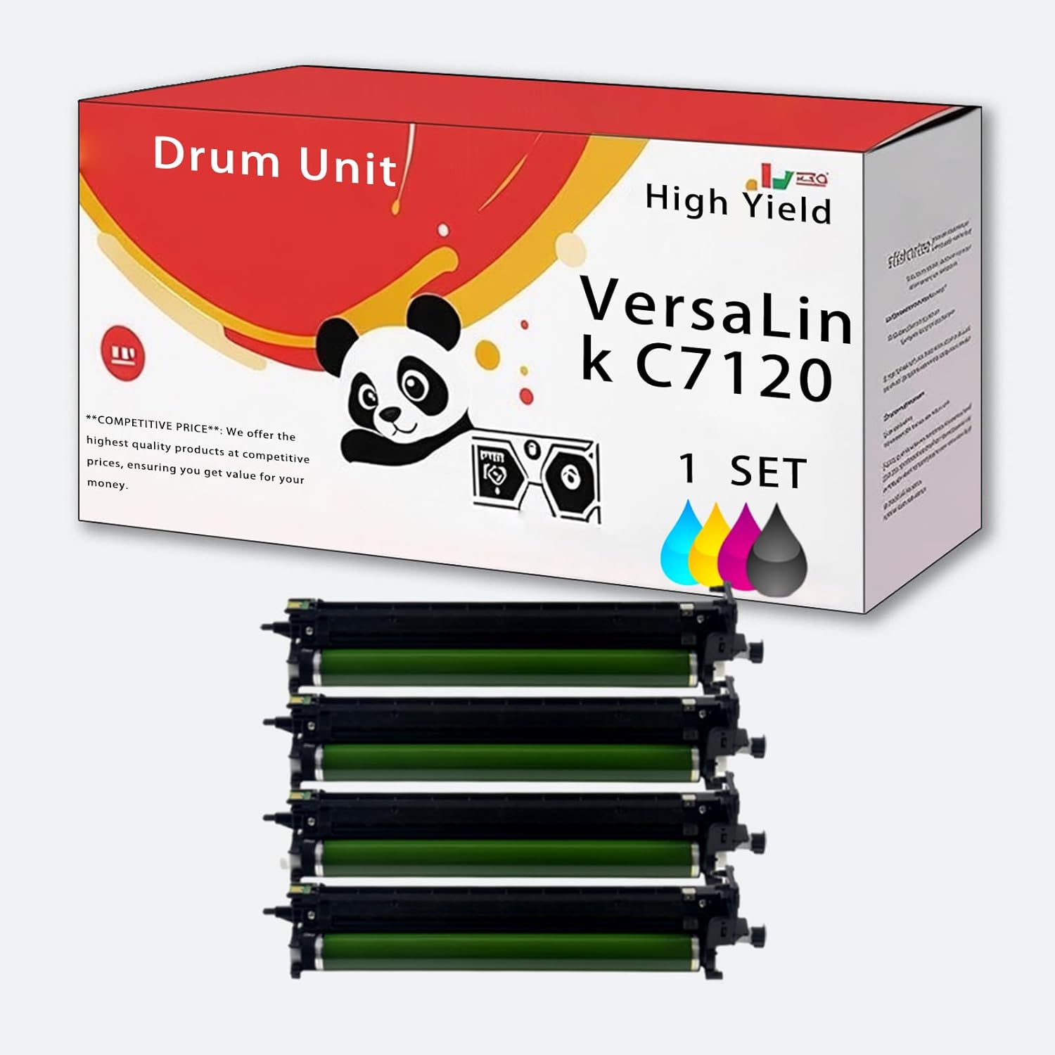 VersaLink C7120 Drum Unit Compatible for Xerox 013R00688 VersaLink C7120 C7125 C7130 Printer,Easy Installation Good Partner at Work (Multicolor)