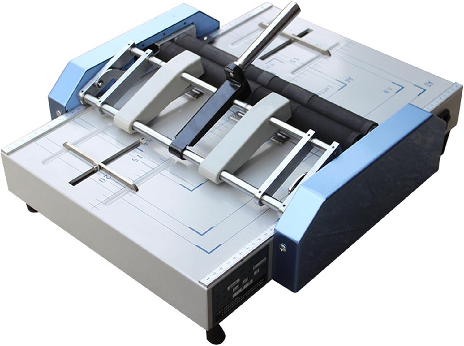 YDBMY Booklet Making Machine A3,Paper Bookbinding and Folding Booklet Stapling 70W,Folding Booklet Stapling 110V/220V,for Printing Factories and Schools