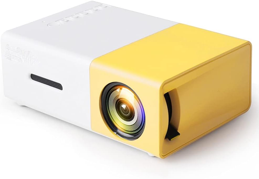 GAAHRQQQ Portable LED M Projector Home Theater Game Video Player SD Compatible USB Speaker YG-300 Child Beamer