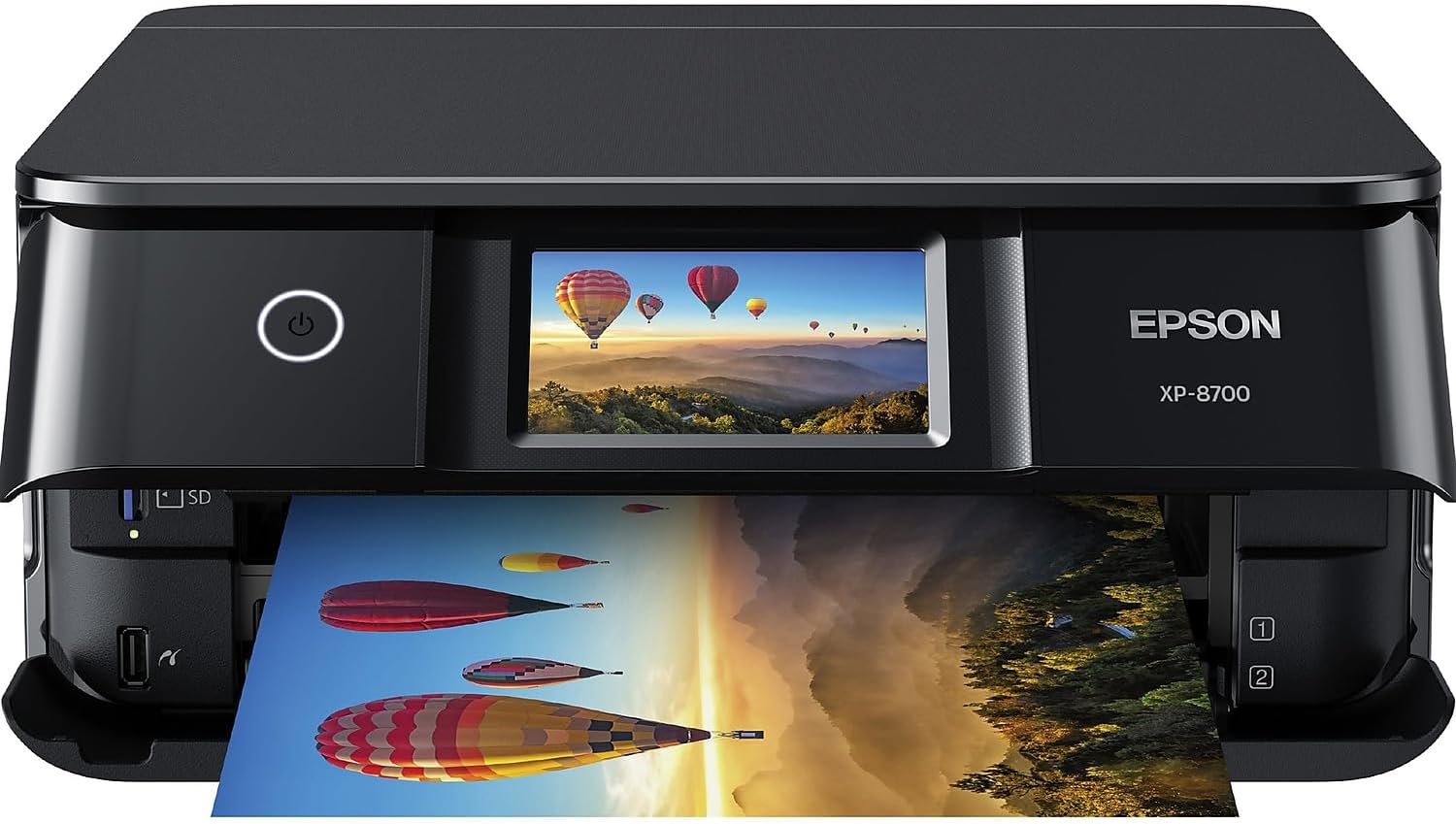 Epson Expression Photo XP-8700 Wireless All-in-One Printer with Built-in Scanner and Copier and 4.3