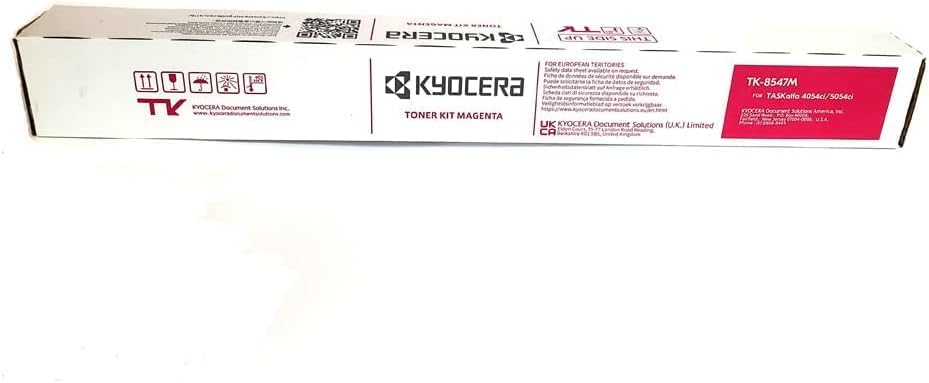KYOCERA Genuine TK-8547M Magenta Toner Cartridge for TASKalfa 4054ci, 5054ci (1T02YMBUS0)