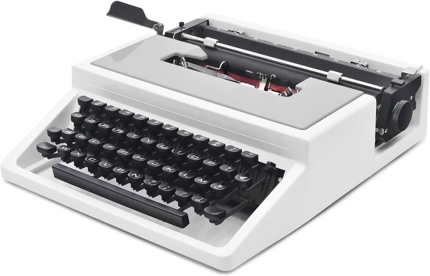 Classic English Manual Typewriter, Portable and Easy to Use, Mechanical Typewriter for Notes,Letters Creative Writing
