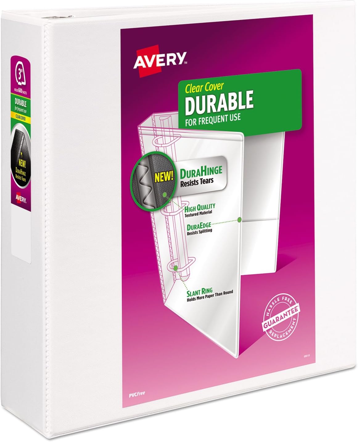 Wholesale CASE of 15 - Avery Durable Reference View Binders-Durable View Binder, 3