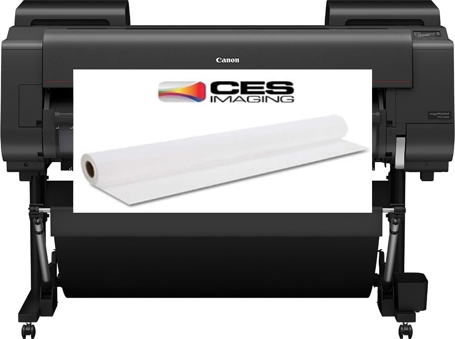 Canon imagePROGRAF PRO-4600 with 7mil Gloss Photo Paper by CES IMAGING
