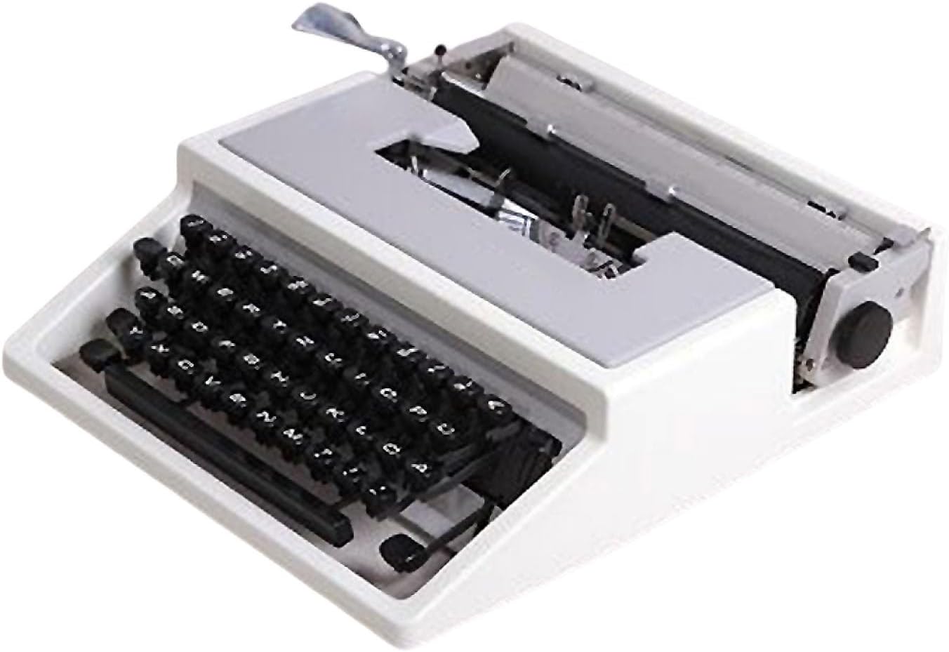 Classic Retro Manual Typewriter - Vintage Typewriter for Writers, Craft Rooms, and Correspondence - Ideal Gift for Typing Enthusiasts and Creative Projects