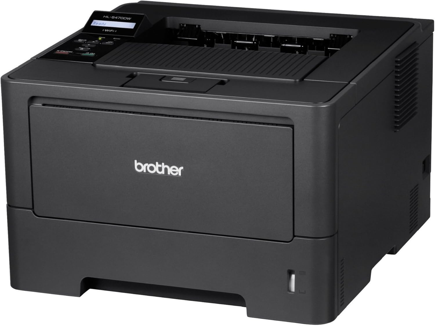 Brother Printer HL5470DW Wireless Monochrome Printer, Amazon Dash Replenishment Ready