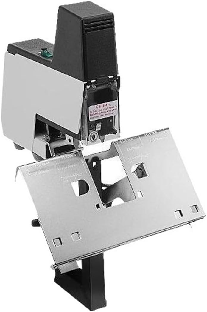 JKSVTF 2-50 Sheets Auto Binding Machine Electric Rapid Flat+Saddle Stitching Stapler Binders for Graphic Stores Schools Offices