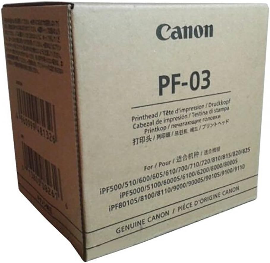 Canon PF-03 Printhead for IPF510 IPF500 IPF5000 IPF8100 Printer Head Printer Replacement Printing Supplies