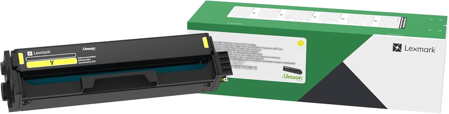Lexmark 20n1hy0 Return Program High-Yield Toner, 4,500 Page-Yield, Yellow