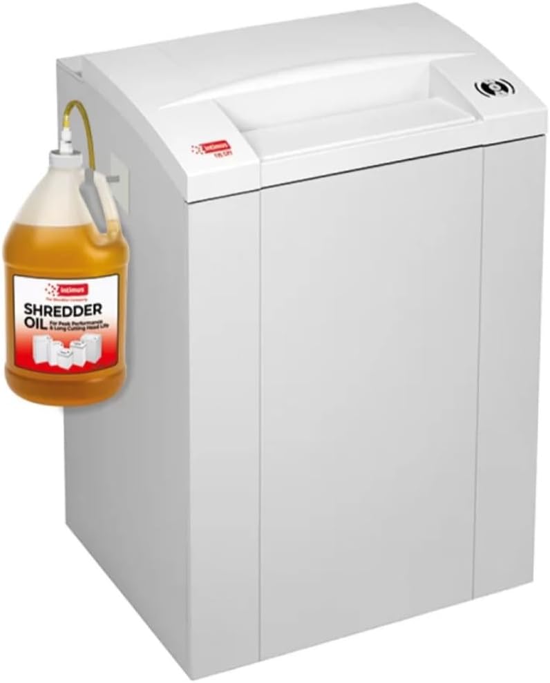 Intimus 297291P1 Model 175CP7 Also Known As 175CC6 High Security Paper Shredder; Security Level 6/P-7; Shredding Capacity Of Up To 10 Sheets