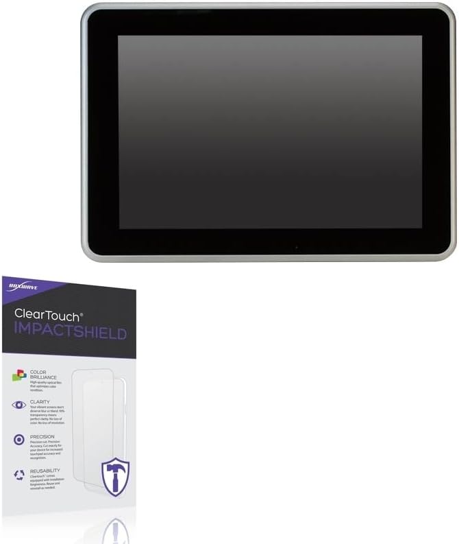 BoxWave Screen Protector Compatible With AAEON ACP-1106 - ClearTouch ImpactShield (2-Pack), Impenetrable Screen Protector Flexible Film