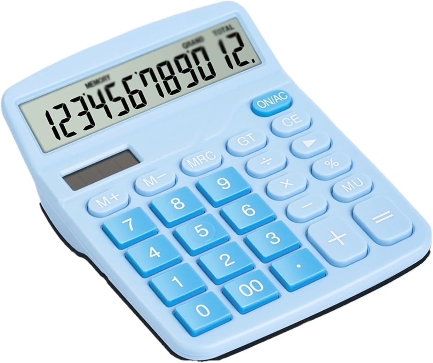 Calculator, Solar Power Computer, Used in Student Restaurants and Shops for Calculation