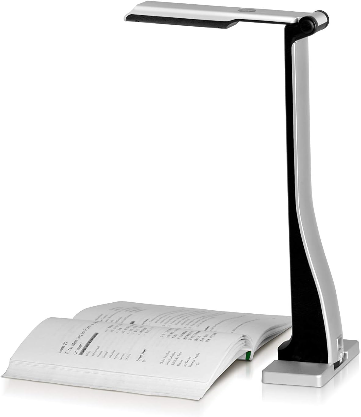 QOMO ScannerCam 22 Portable 8.0 MP USB Document Camera with Built-in Mic and LED Light for MAC, PC, Chromebook. Designed for Online Learning, Web Meeting and Document Scanning