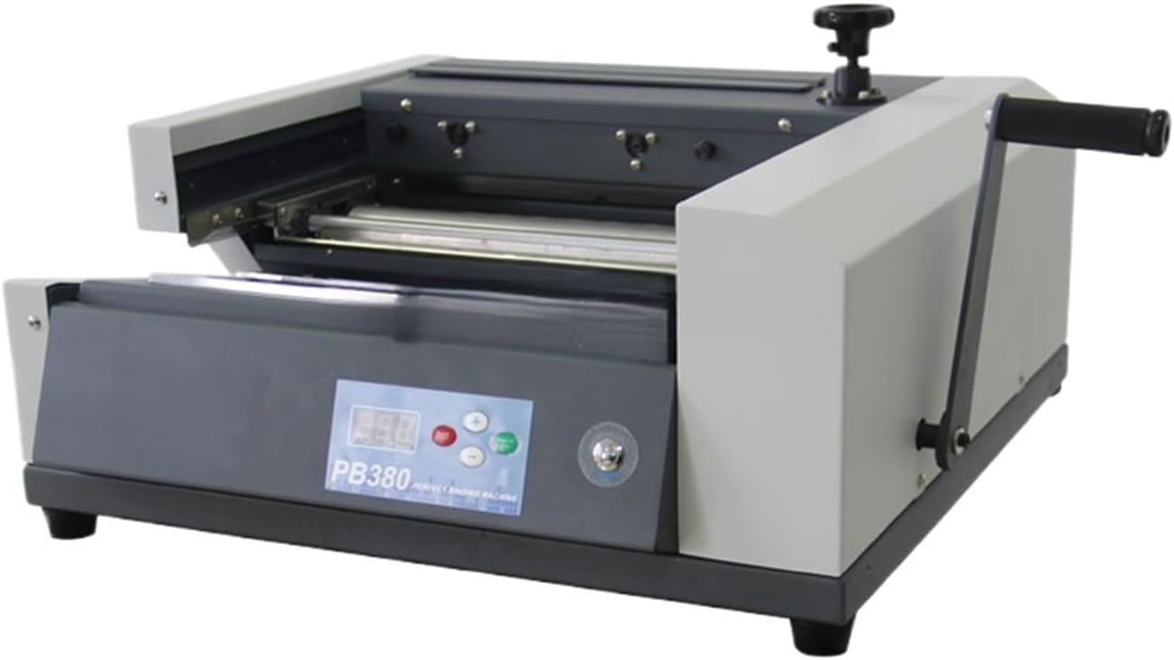 Binding Machines, BS-3238 Semi-Automatic Hot Melt Gluing Machine Glue Book Binder Paper Photo Book Thermal Binding Machine