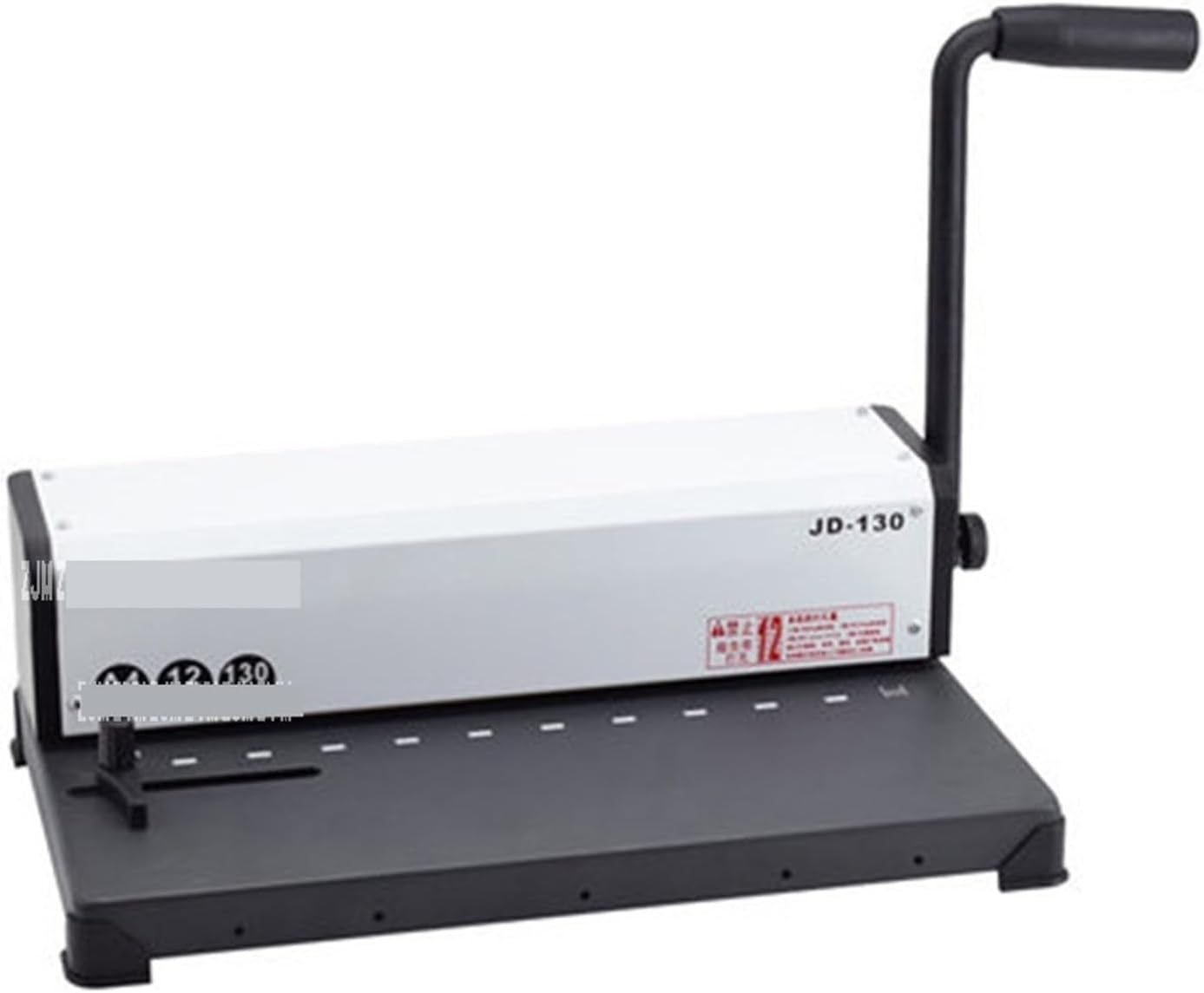 Binding Machines, JD-130 Ten-Hole Clamp Binding Punching Machine Contract Tender File Punching 10-Hole Binding Machine A4 Wire Binding Machine