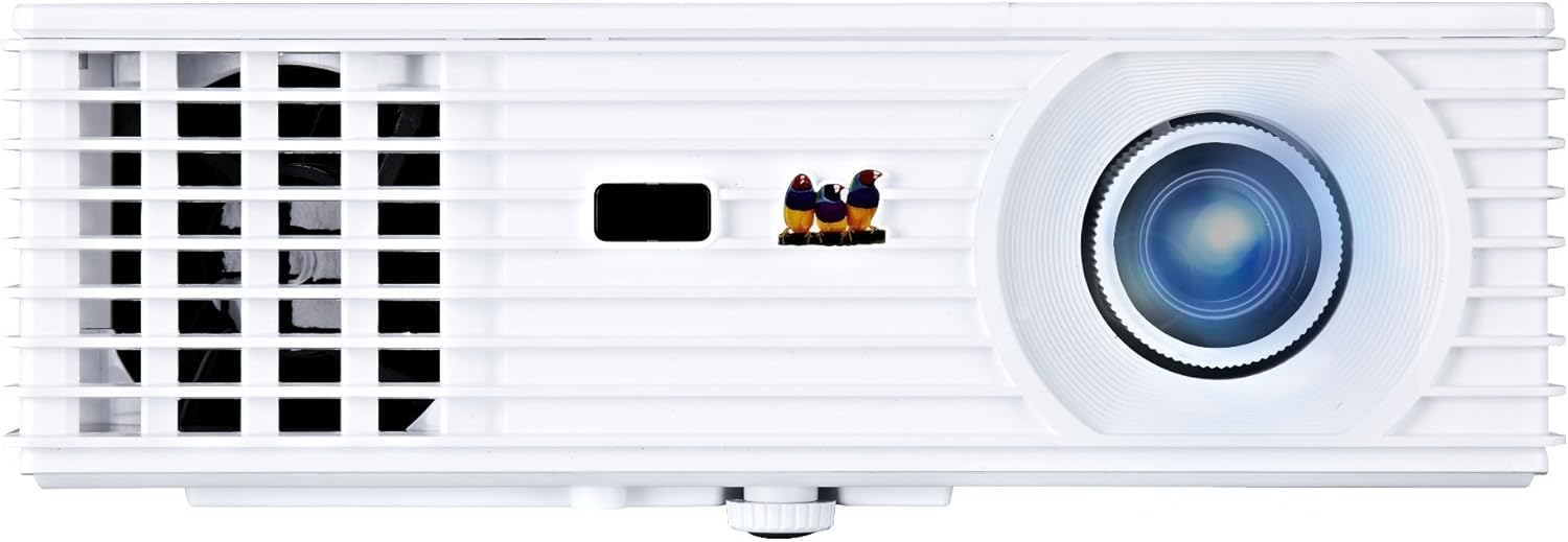 ViewSonic PJD5234L XGA DLP Projector, 3000 Lumens, 3D Blu-Ray w/HDMI, 120Hz, White (Renewed)