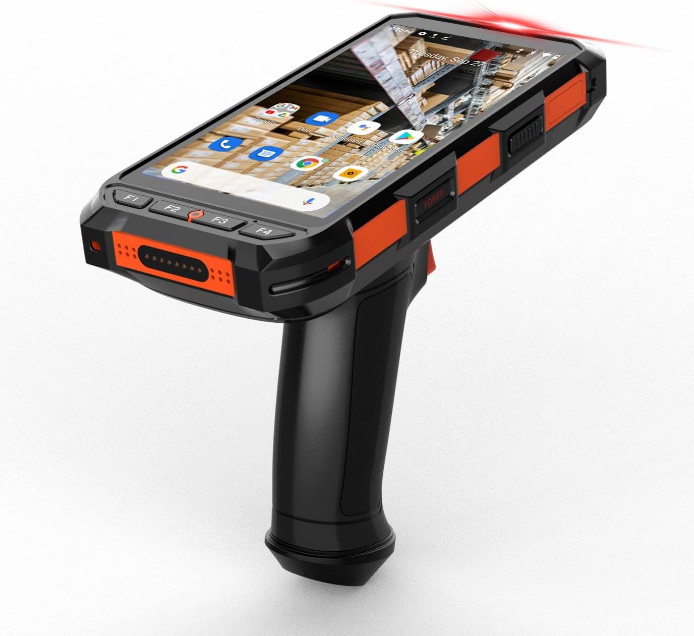 Upgraded Bix Android Barcode Scanner with Pistol Grip,Android 13 Inventory Scanner,5.5