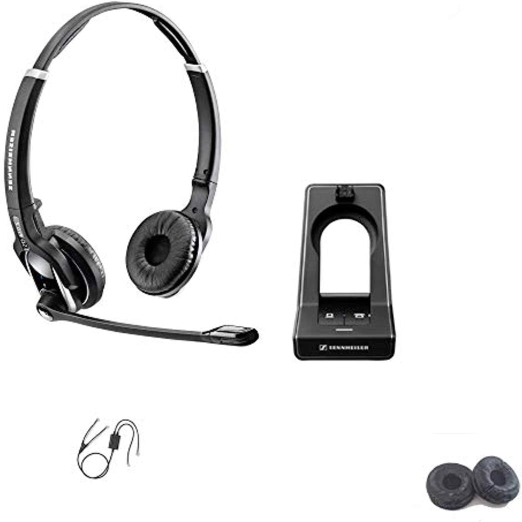 Sennheiser SD PRO2 - Deskphone Cordless Headset with Avaya EHS Adapter - Compatible Avaya Models: 1400, 9400 & 9500 Series