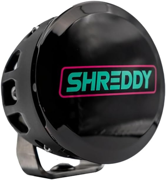 Rigid Industries - x SHREDDY 360-Series 4in Lights w/Wt Bcklght (2) + 6 Covers (2 Pink/2 Teal/2 Blk) (36117-SHREDDY)