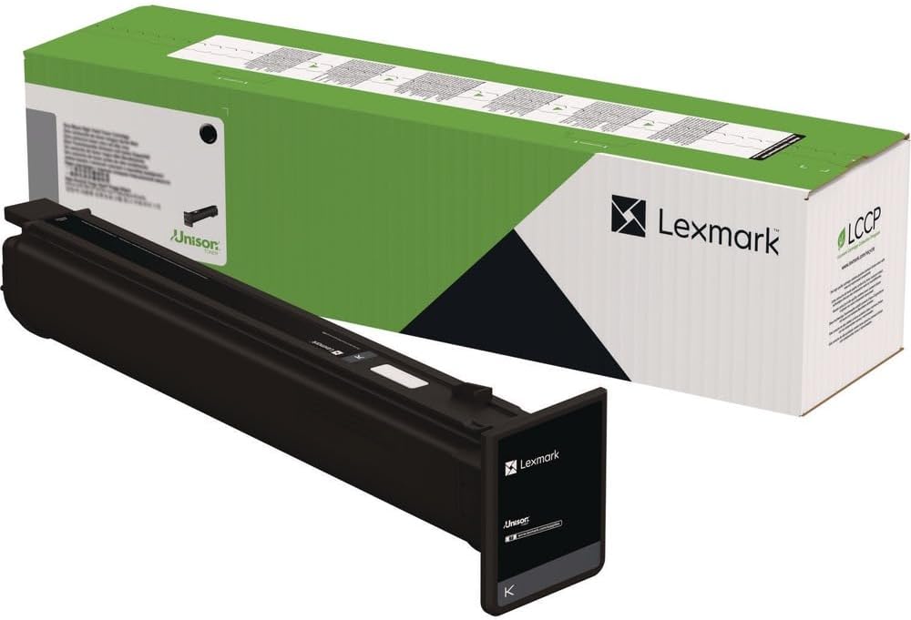 Lexmark Original Laser Toner Cartridge - Box - Return Program - Black - 1 Pack