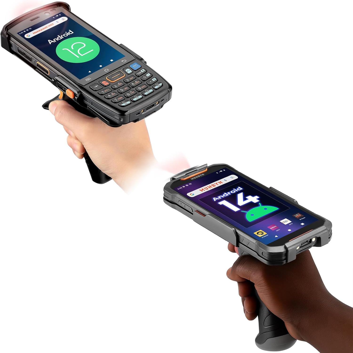 MUNBYN IPDA100 and AS01P Barcode Scanner