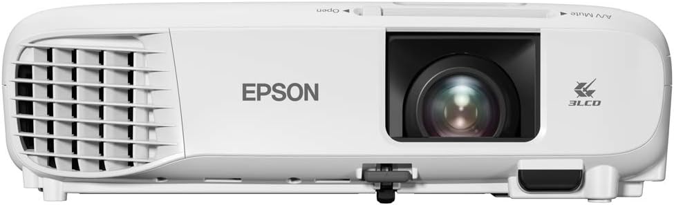 Epson, EPSV11H981020, PowerLite E20 3LCD Classroom Projector, 1 Each, White , 3.4