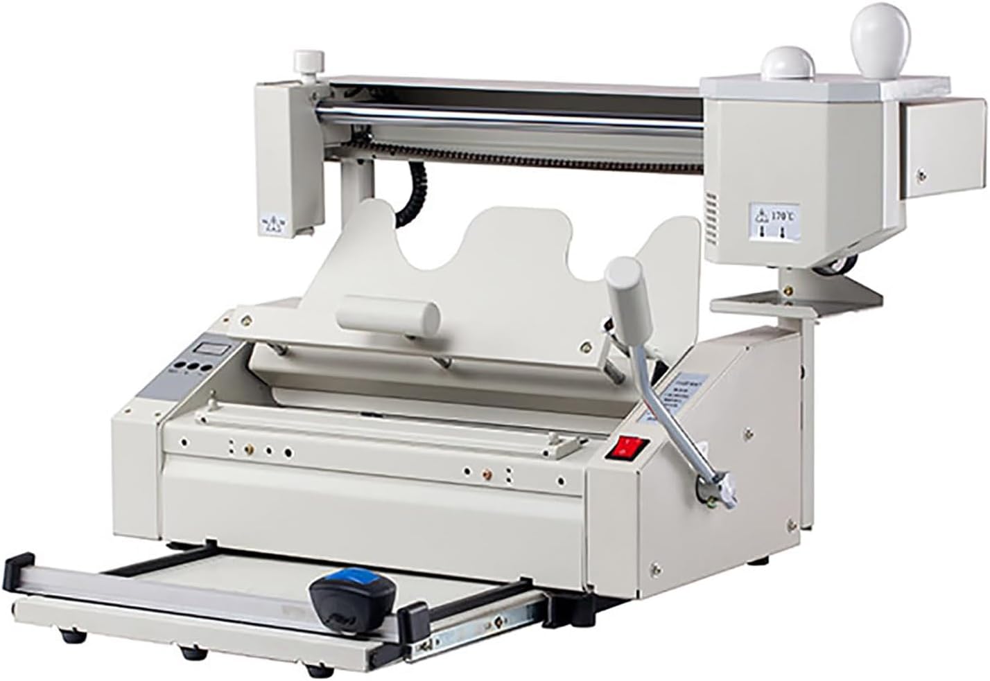 COYEUX Thermal Binding Machine, with Digital Temperature Control, with Milling Spine Rougher Binding Machine, Maximum Thickness 40mm, for Paper Books Albums Notebook