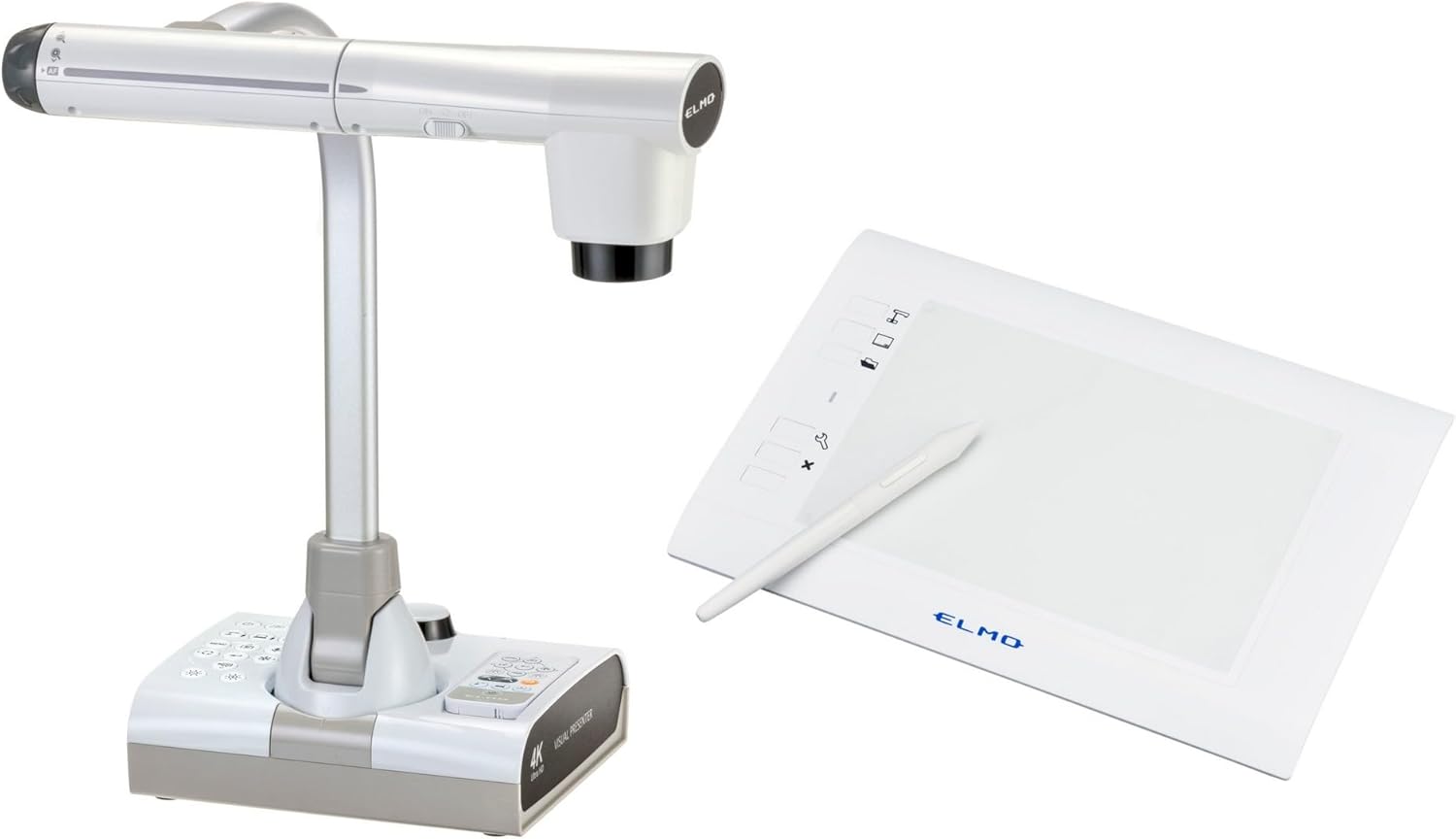 Elmo TT-12G 4K Ultra HD Document Camera with CRA-2 Writing Tablet