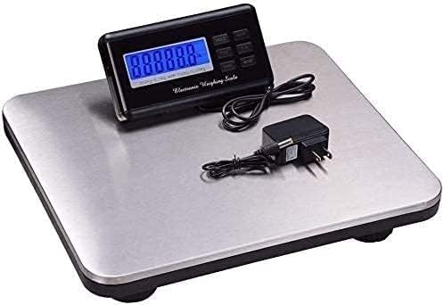 ZMQJEQANBG Electronic Scales Digital Letter Parcel Postal Weighing Scales Stainless Steel with External Display