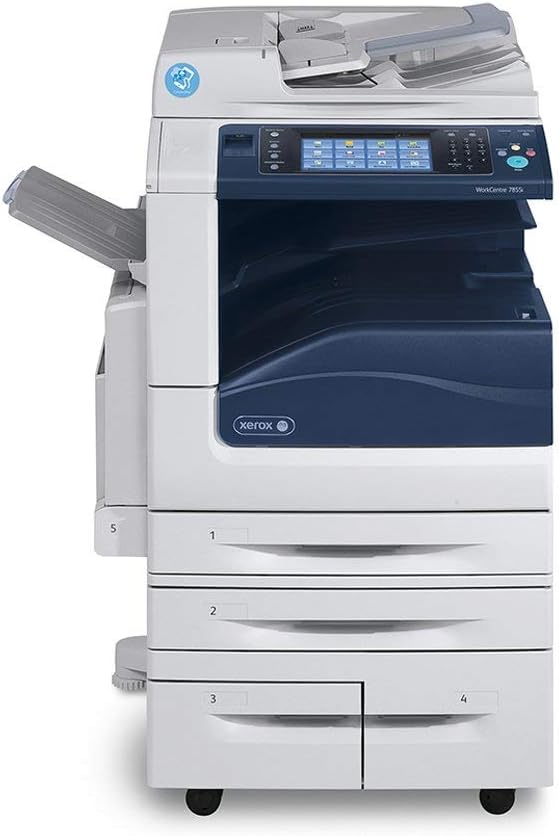 Xerox Workcentre 7845i Tabloid-Size Color Multifunction Laser Copier - 45ppm, Copy, Print, Scan, Auto Duplex, Network, 2 Trays, High Capacity Tandem Tray (Renewed)