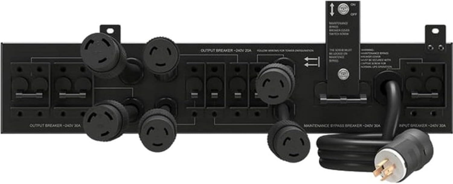 Vertiv Liebert POD PD5 – (2) NEMA L6-30R| (4) NEMA 5-20R| UPS Maintenance Bypass for GXT5 (PD5-005)