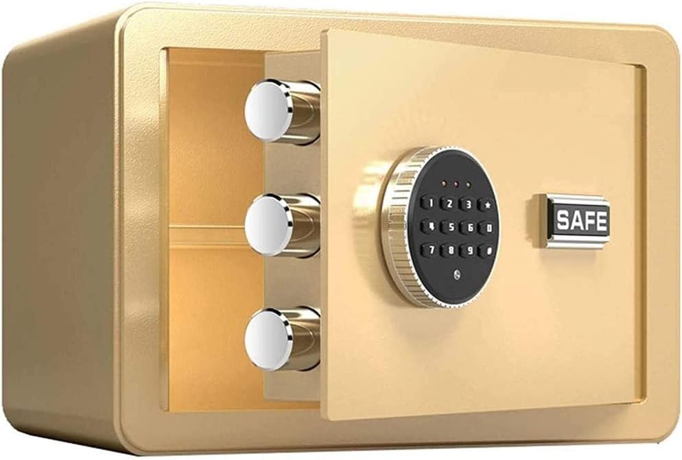 KG7HQRP Cabinet Safes Safe Box for Home Digital Electronic Safes Home Digital Safe with Keys for Home Office Hotel