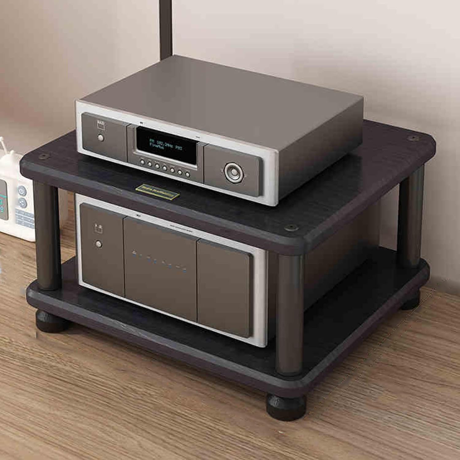 YQMHEZ 2/3/4 Tier Stereo Rack System Cabinet