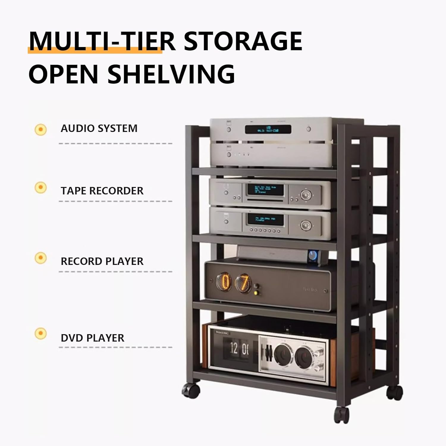 THNSAWX Movable AV Media Stand