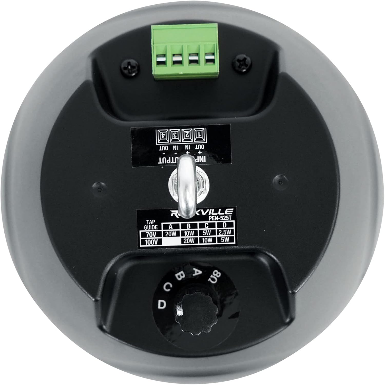 Rockville PEN-525T Bundle: (12) 5.25 in 70V Hanging Pendant Speakers