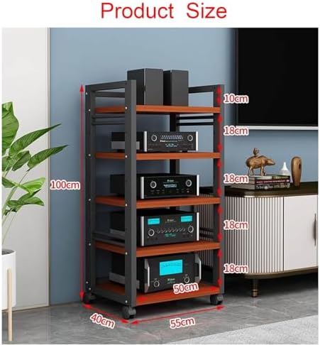 5-Tier AV Media Stand