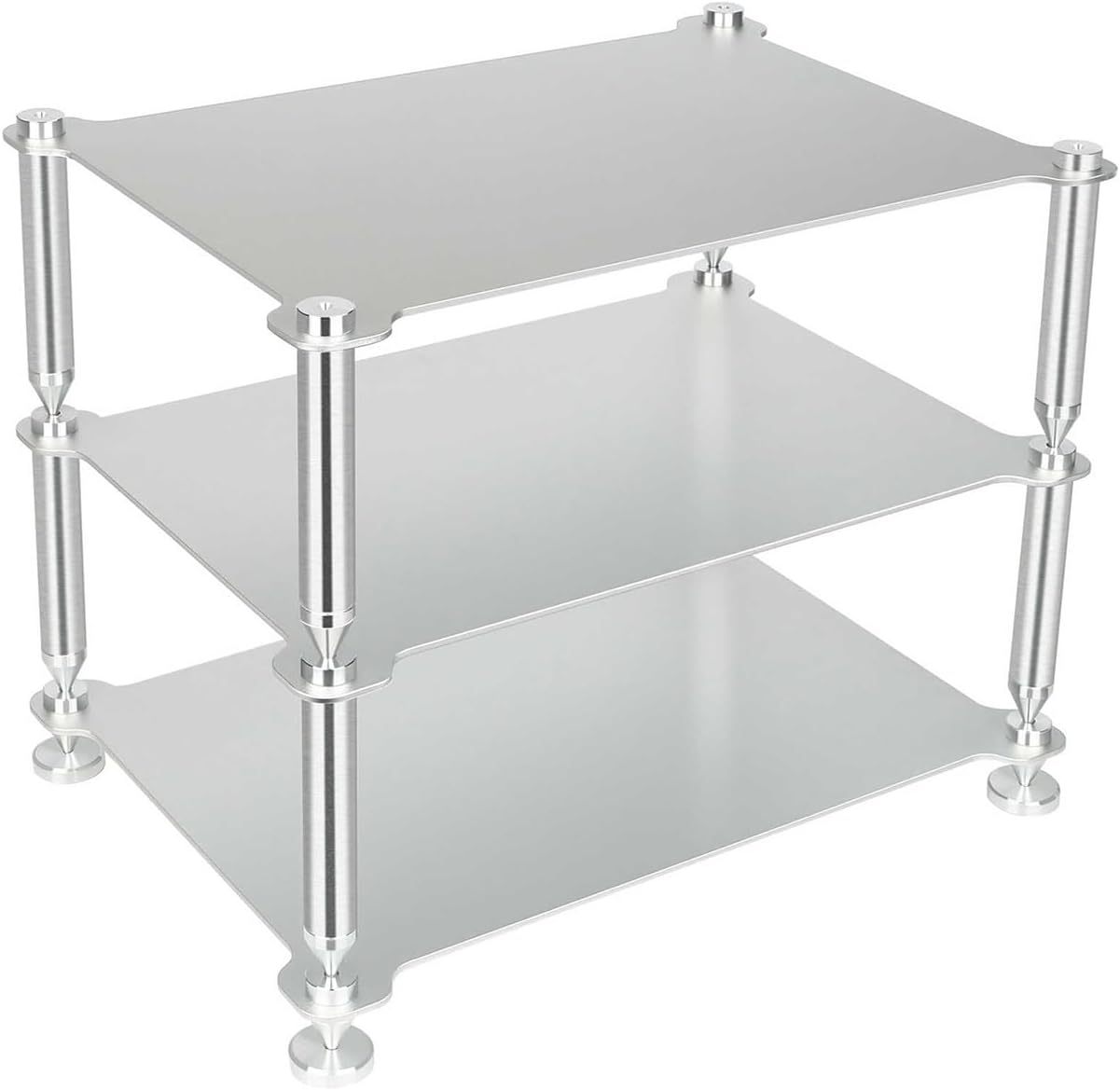 ZIHESY Audio Rack Tower Small AV Component Entertainment Stand