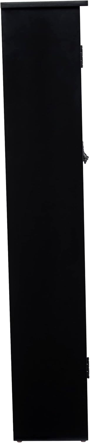 SEI Furniture Window Pane Media Cabinet