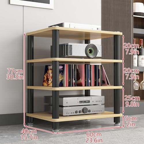 3-Tier Media Storage Stand